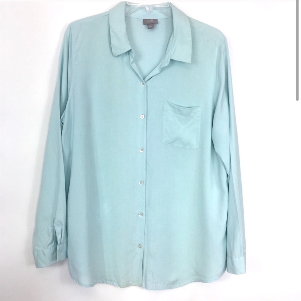 J Jill 100% silk button ups